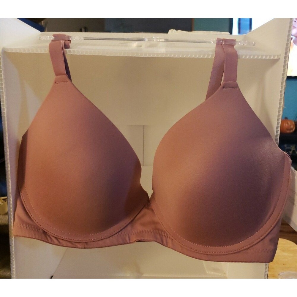 Tranquil And True Tshirt Bra 36DD Lightly Lined brushed Microfiber